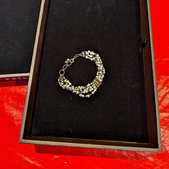 Silpada Pearl & mixed metal Bracelet - Picture 2 of 2